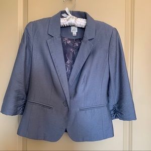 Lauren Conrad 3/4 one button blazer size 2